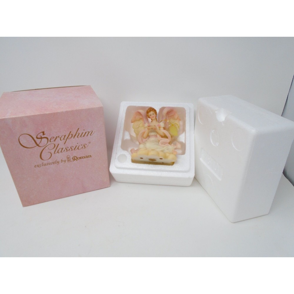 Vintage Seraphim Classics Angel Figurine "Tess" #78101 Exclusively by Roman 1998